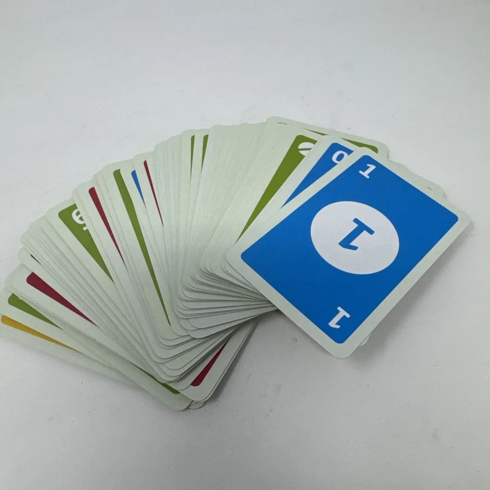 UNO‎ Mod Red Case Card Game with Plastic Slide Case Mattel 2009 W/Instructions